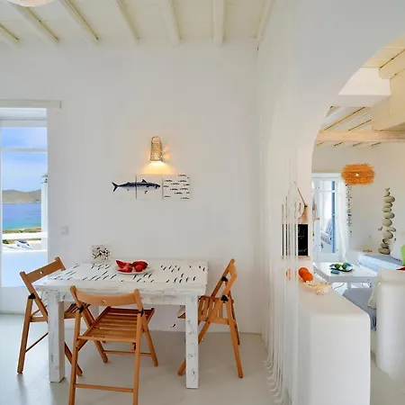 Princess 1 4bed With Pool Panormos 帕诺尔莫斯米科诺斯