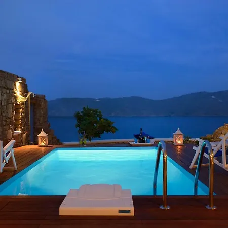 Princess 1 4bed With Pool Panormos Vila