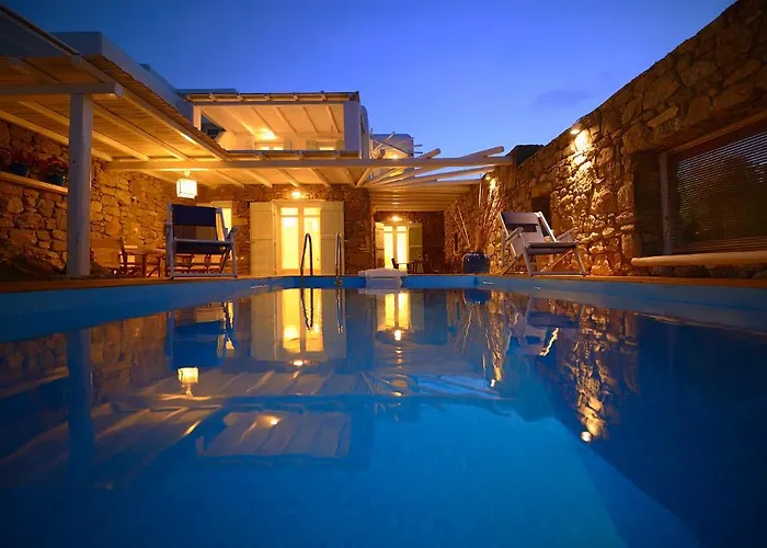 Princess 1 4bed With Pool Panormos Panormos (Mykonos)